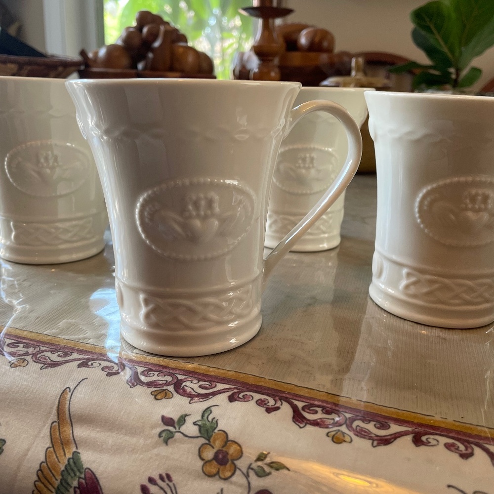 Belleek Coffee Mugs and Bowls